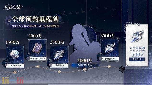 白银之城预约活动奖励一览 白银之城预约福利
